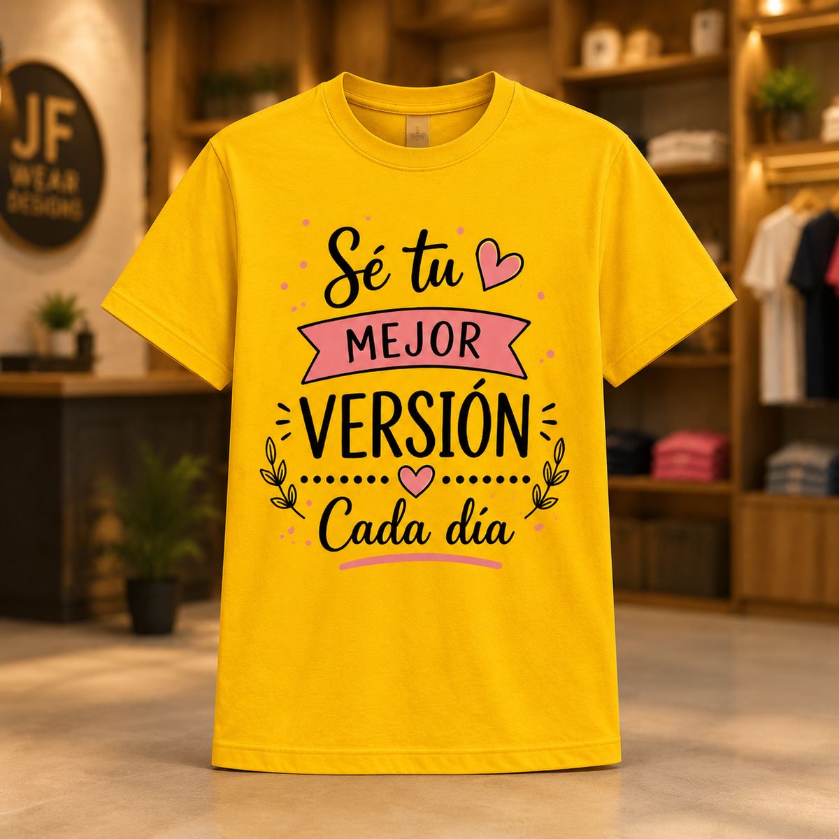 SE TU MEJOR VERSION CADA DIA JF wear T-Shirt