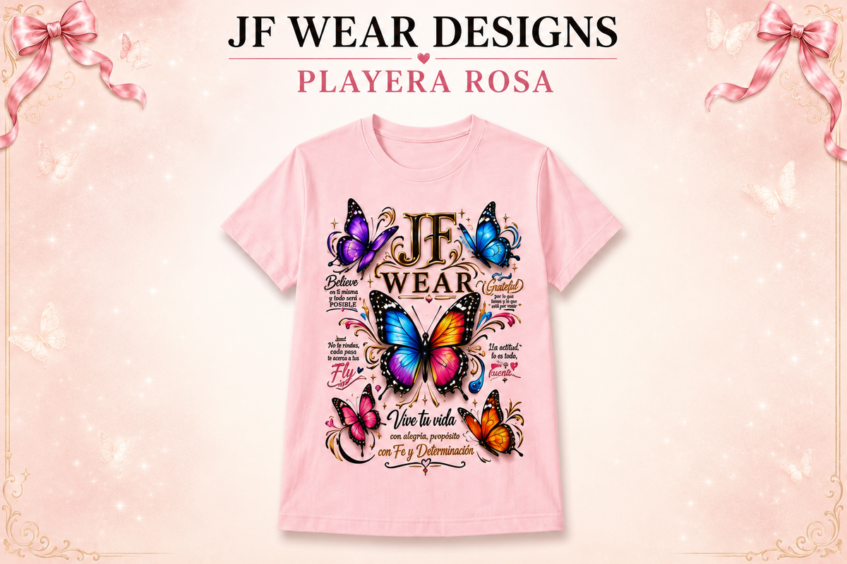 JF Wear butterfly T-Shirt