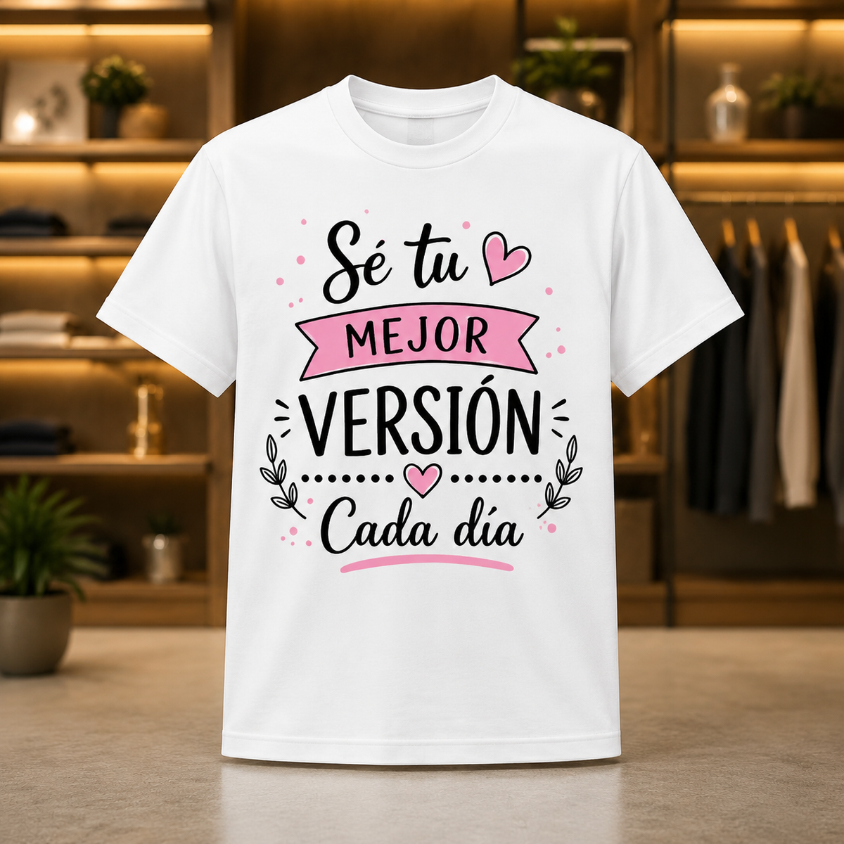 SE TU MEJOR VERSION CADA DIA JF wear T-Shirt