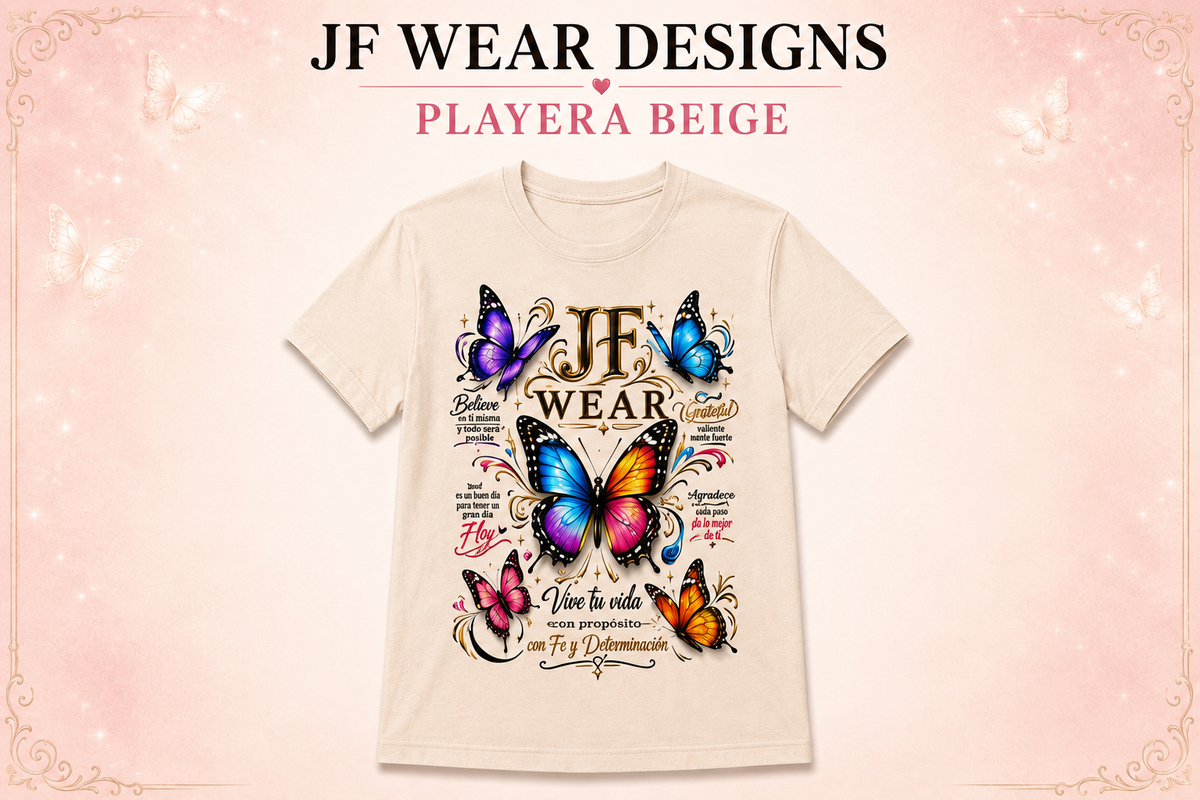 JF Wear butterfly T-Shirt