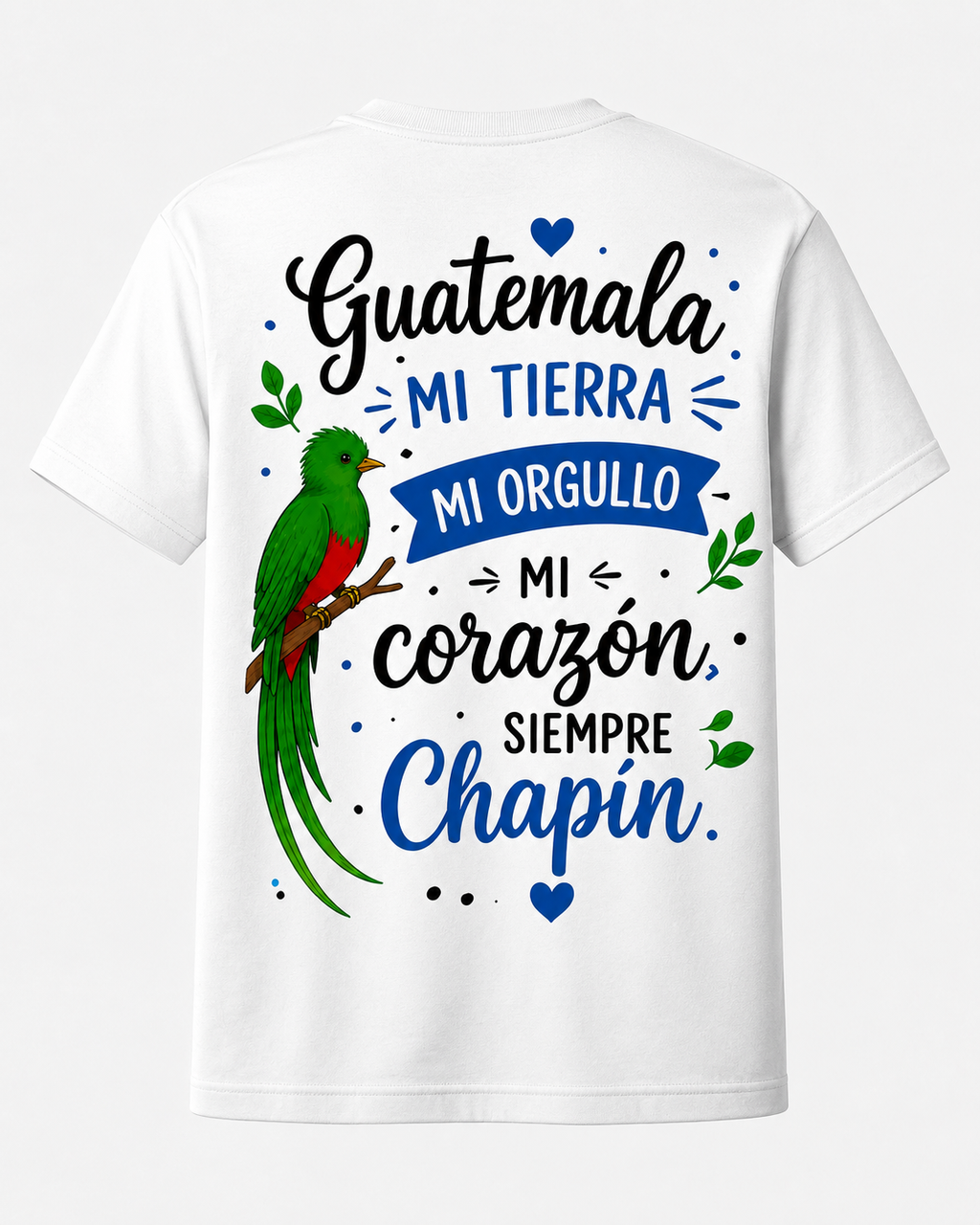 PLAYERA GUATEMALA MI ORGULLOCHAPIN -JF WEAR PLAYERA IMPRESA- PRINTED T- SHIRT