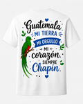 PLAYERA GUATEMALA MI ORGULLOCHAPIN -JF WEAR PLAYERA IMPRESA- PRINTED T- SHIRT