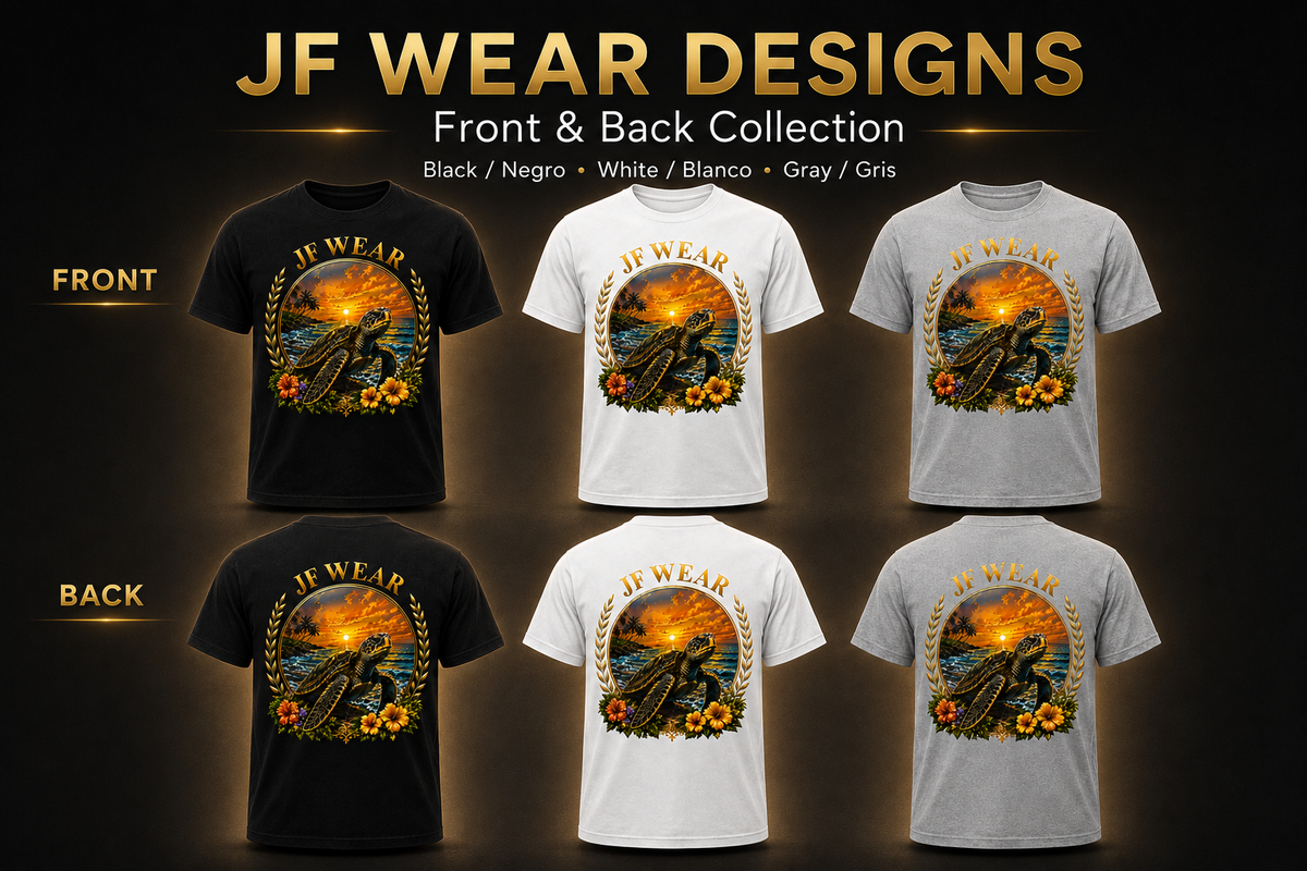 JF WEAR SEA TURTLE T-SHIRT