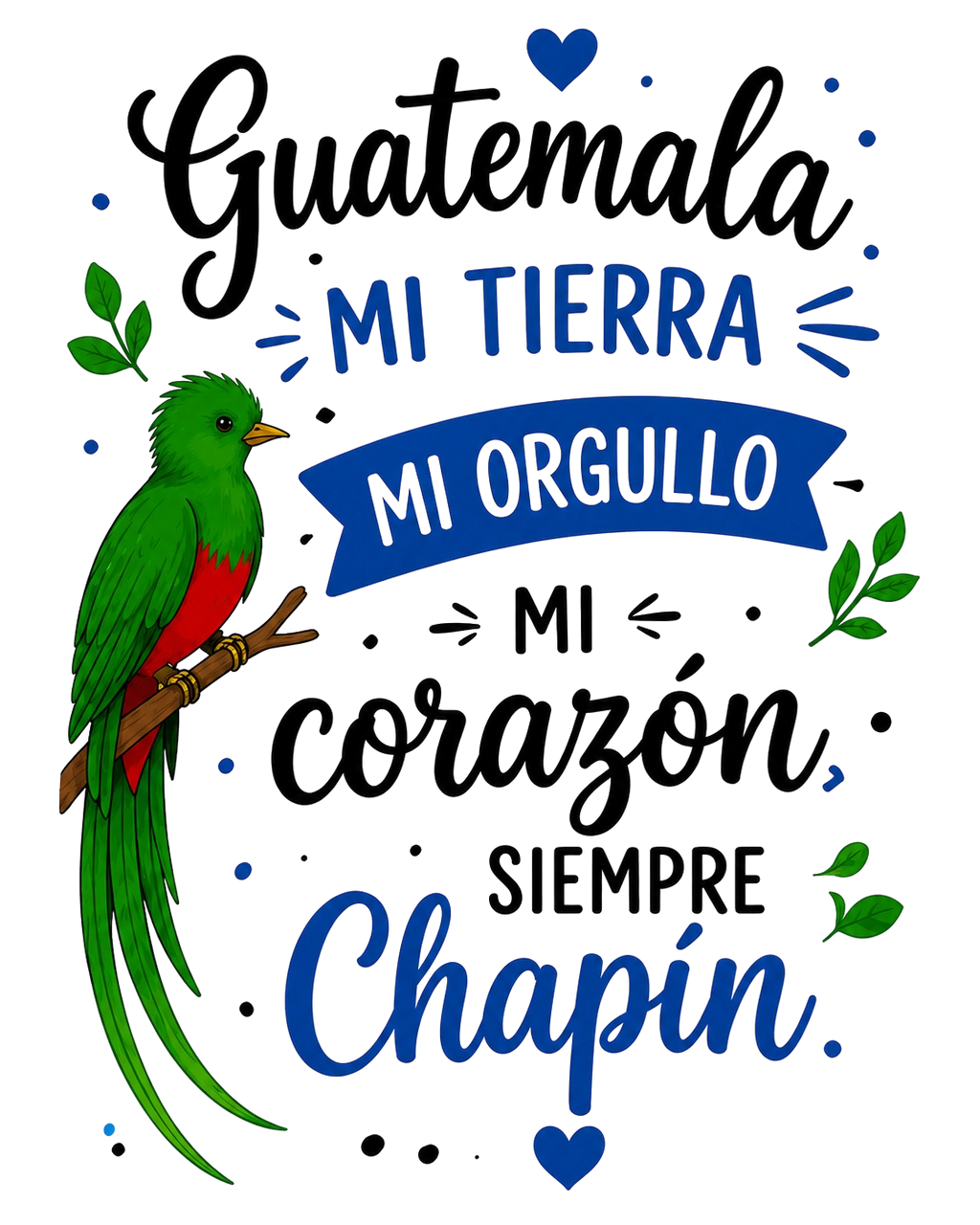 PLAYERA GUATEMALA MI ORGULLOCHAPIN -JF WEAR