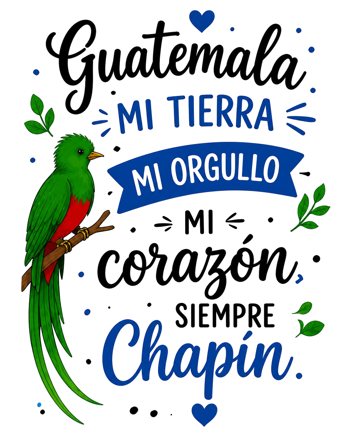 PLAYERA GUATEMALA MI ORGULLOCHAPIN -JF WEAR