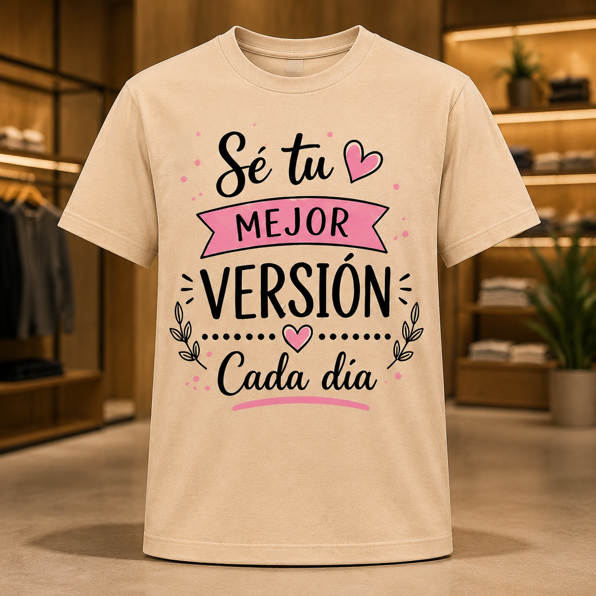 SE TU MEJOR VERSION CADA DIA JF wear T-Shirt