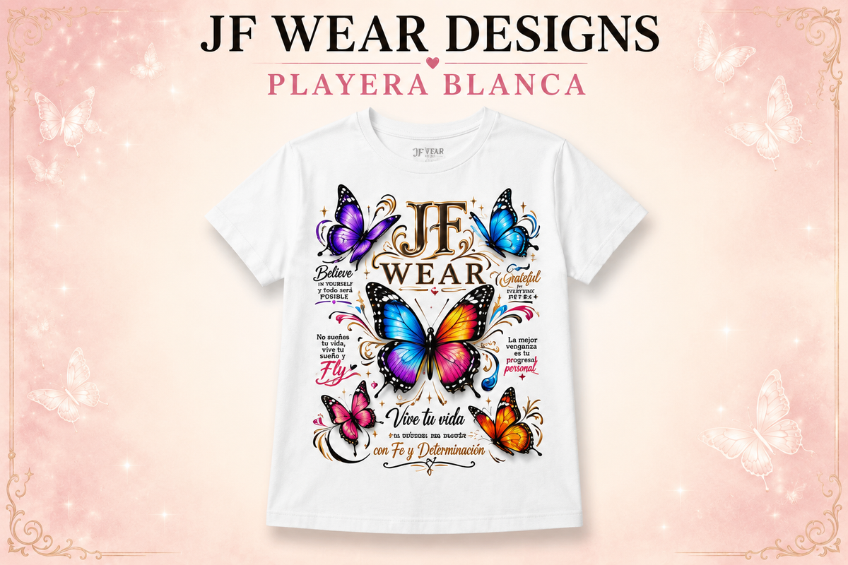 JF Wear butterfly T-Shirt