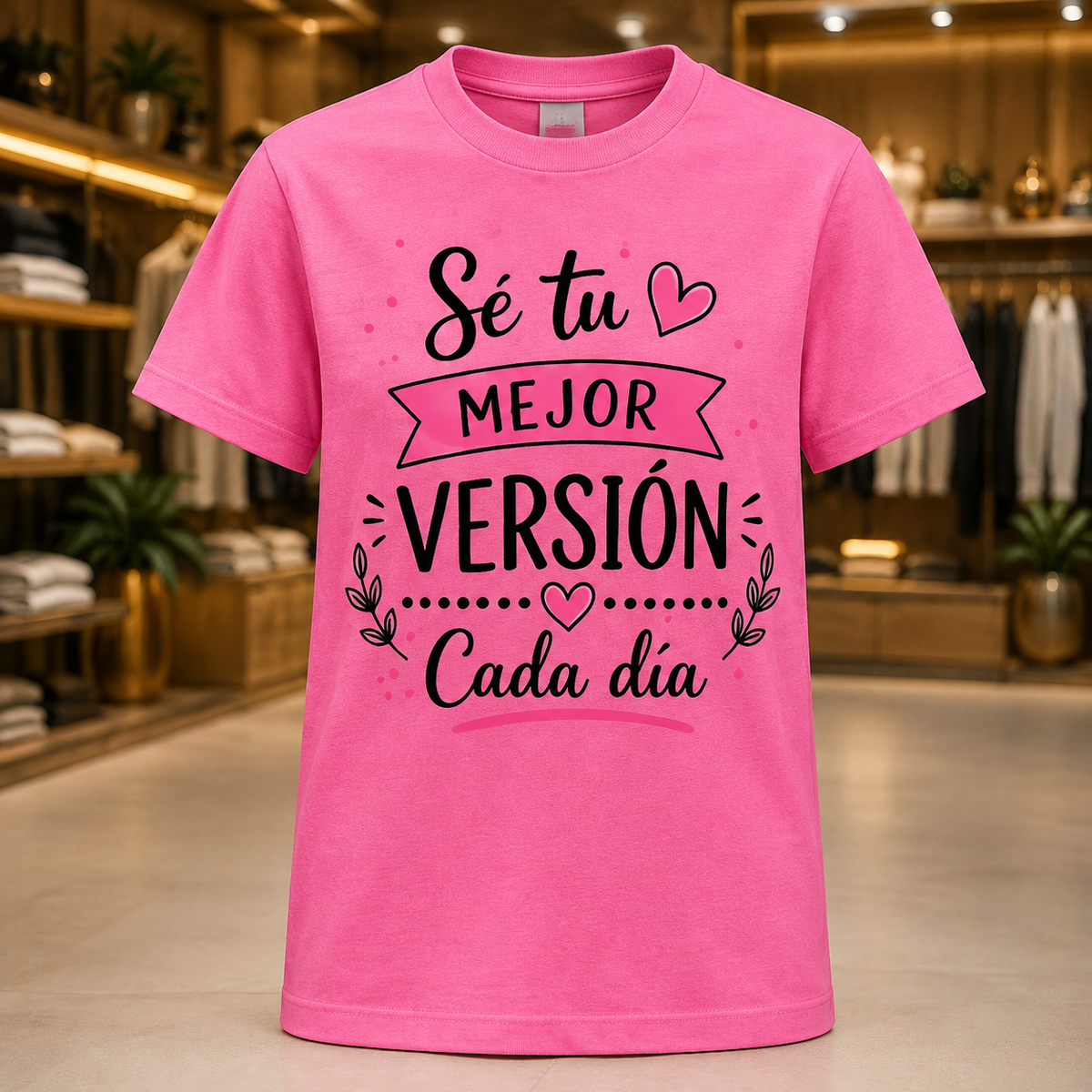 SE TU MEJOR VERSION CADA DIA JF wear T-Shirt