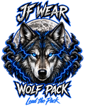 JF Wear Wolf Pack Digital PNG Design