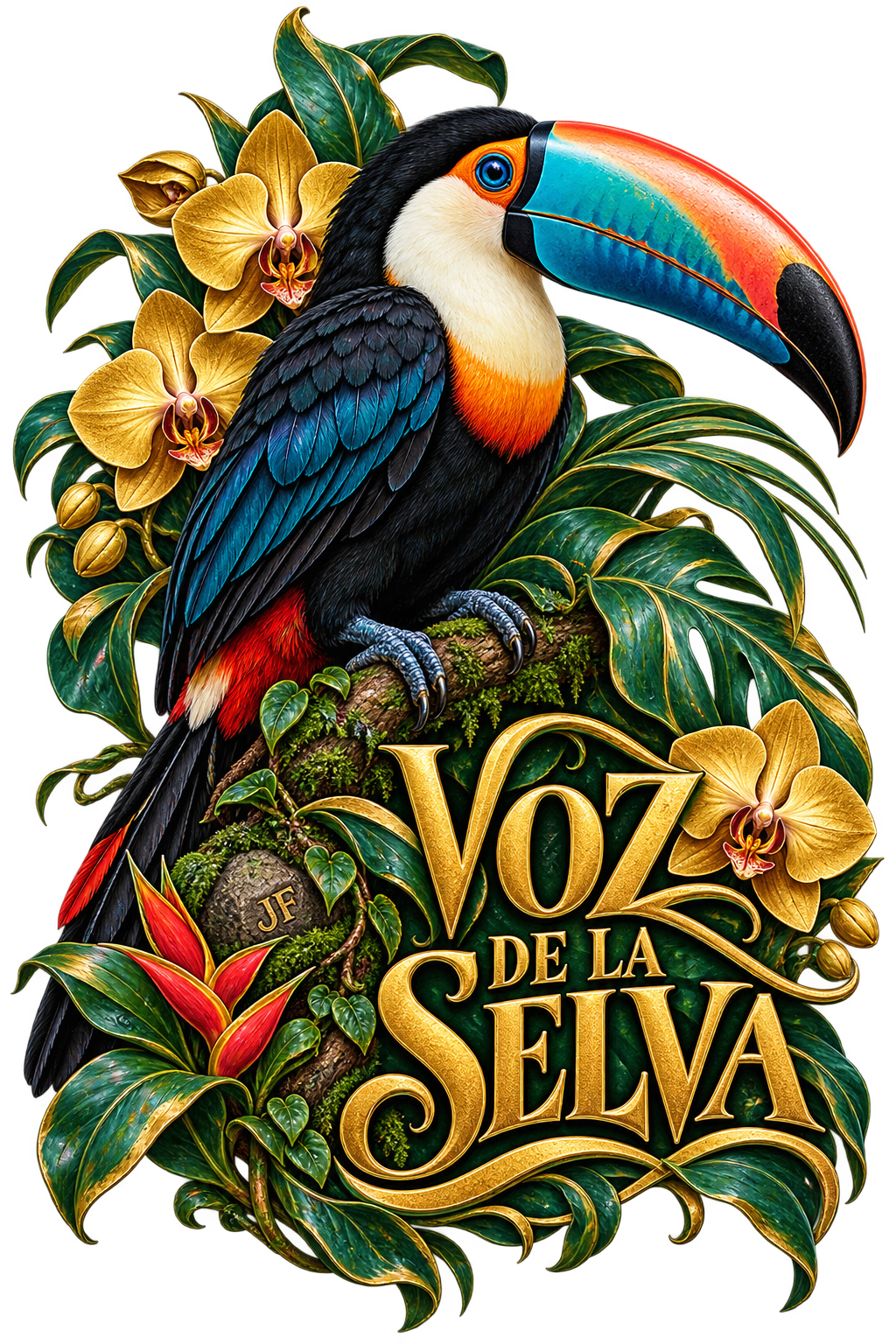JWD VOZ DE LA SELVA DIGITAL PNG DESIGN